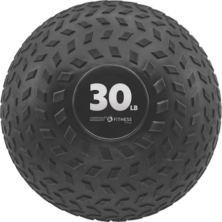 Champion Sports 30 lbs Rhino Fitness Slam Ball, Black CH55949